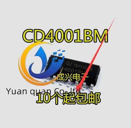   CD4001 CD4001BM SOP-14  Ĩ, 20 